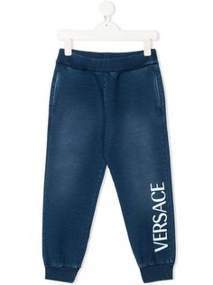 Young Versace спортивные брюки с логотипом