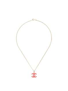Chanel Pre-Owned колье 2004-го года с логотипом CC