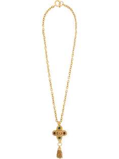 Chanel Pre-Owned декорированное колье 1997-го года с подвеской