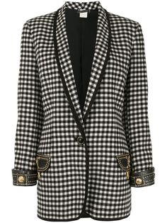 Versace Pre-Owned пальто с длинными рукавами