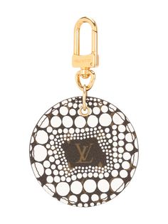 Louis Vuitton брелок Pumpkin Dots из коллаборации с Yayoi Kusama pre-owned