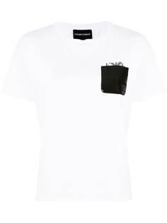 Emporio Armani футболка с блестками