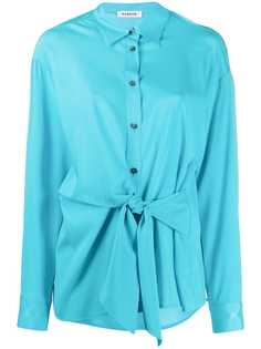 P.A.R.O.S.H. рубашка с заостренным воротником и завязкой