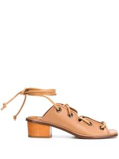 Stella McCartney босоножки Maia с завязками