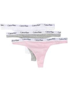Calvin Klein Underwear комплект из трех трусов-стрингов Carousel