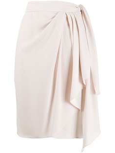 IRO юбка прямого кроя с драпировкой