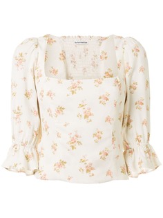 Reformation блузка Ana с цветочным принтом