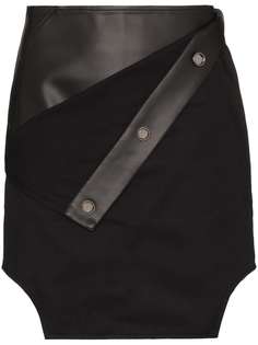 Zilver юбка мини