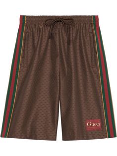 Gucci шорты с узором GG Supreme