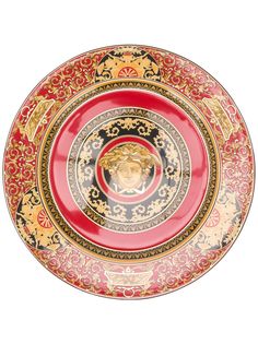 Versace тарелка Ikarus Medusa с принтом Baroque