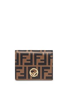 Fendi кошелек с монограммой