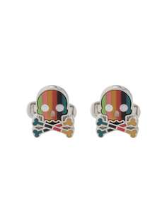 PAUL SMITH запонки Skull в виде черепа