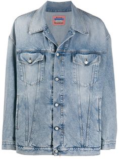 Acne Studios джинсовая куртка оверсайз