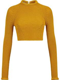Fendi пуловер с длинными рукавами