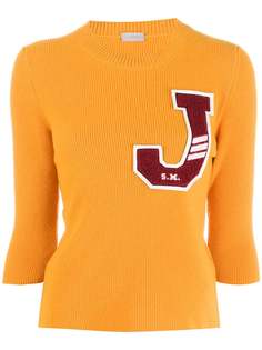 MRZ джемпер с вышивкой в технике пэчворк