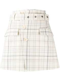 MRZ юбка мини Gonna в клетку