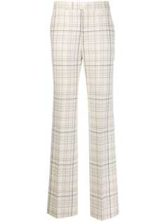 MRZ брюки прямого кроя в клетку