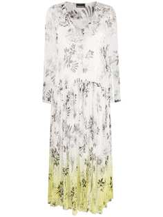 Ermanno Ermanno расклешенное платье мини с цветочным принтом