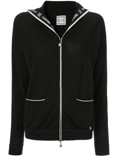 Chanel Pre-Owned куртка в спортивном стиле с логотипами