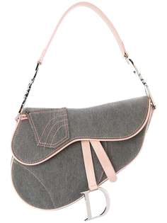 Christian Dior джинсовая сумка Saddle
