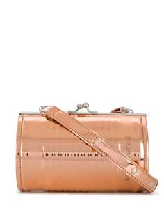 MM6 Maison Margiela сумка на плечо с эффектом металлик