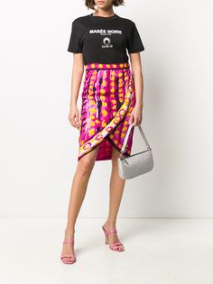 Moschino юбка с принтом Matador