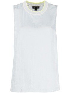 Rag & Bone топ с воротником в рубчик