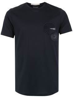 Emporio Armani футболка с нашивками