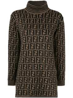 Fendi Pre-Owned джемпер с логотипом FF