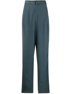Lemaire строгие брюки широкого кроя