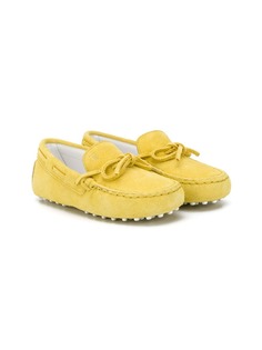 Tods Kids лоферы с бантами