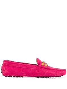 Tods лоферы с монограммой Tod’S