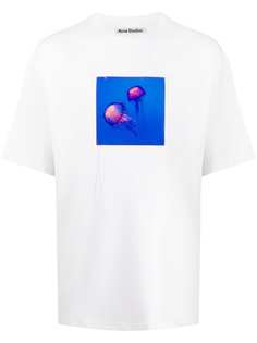 Acne Studios футболка Jellyfish с нашивкой