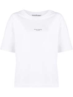 Acne Studios футболка с логотипом