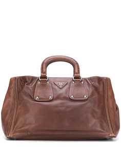 Prada Pre-Owned сумка с металлическим логотипом