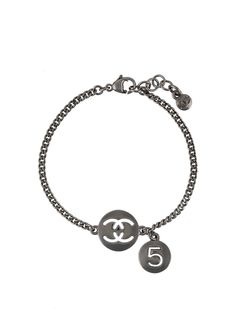 Chanel Pre-Owned браслет с подвеской-логотипом