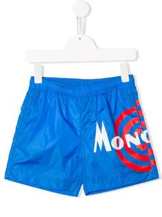Moncler Enfant плавки-шорты с логотипом
