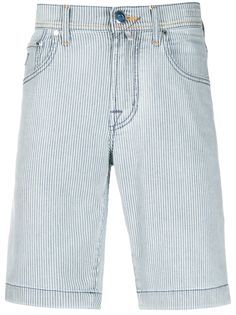 Jacob Cohen джинсовые шорты в полоску