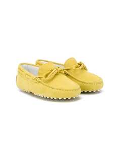 Tods Kids лоферы с бантами