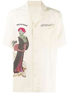 Maharishi рубашка с вышивкой