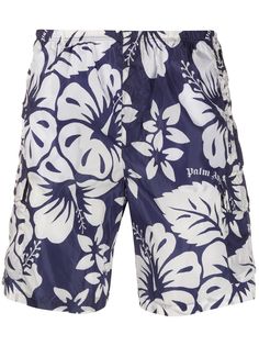 Palm Angels плавки-шорты с цветочным принтом