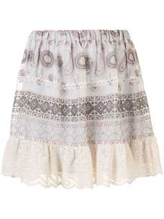 Alexis юбка мини с завышенной талией