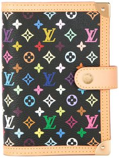 Louis Vuitton обложка для ежедневника с разноцветными монограммами pre-owned