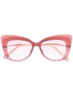 Chloé Eyewear солнцезащитные очки в оправе кошачий глаз