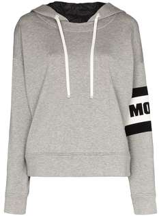 Moncler толстовка с капюшоном и логотипом
