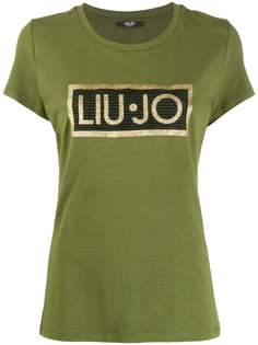 LIU JO футболка с круглым вырезом и логотипом