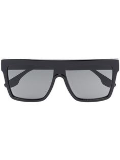 Victoria Beckham Eyewear солнцезащитные очки Shield в квадратной оправе