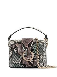 Paule Ka сумка через плечо со змеиным принтом