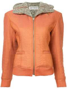 Issey Miyake Pre-Owned куртка на молнии с капюшоном