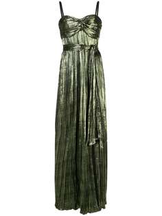 Jonathan Simkhai плиссированное платье с завязками